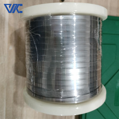 Precio de fábrica Aleación de nichromo Cr20Ni80 Ni80 Resistencia al calentamiento eléctrico alambre plano / Robbins